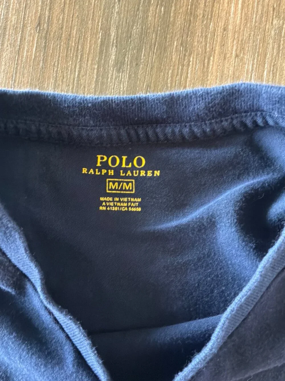Polo Ralph Lauren navy iconic pony logo short sleeve T size M